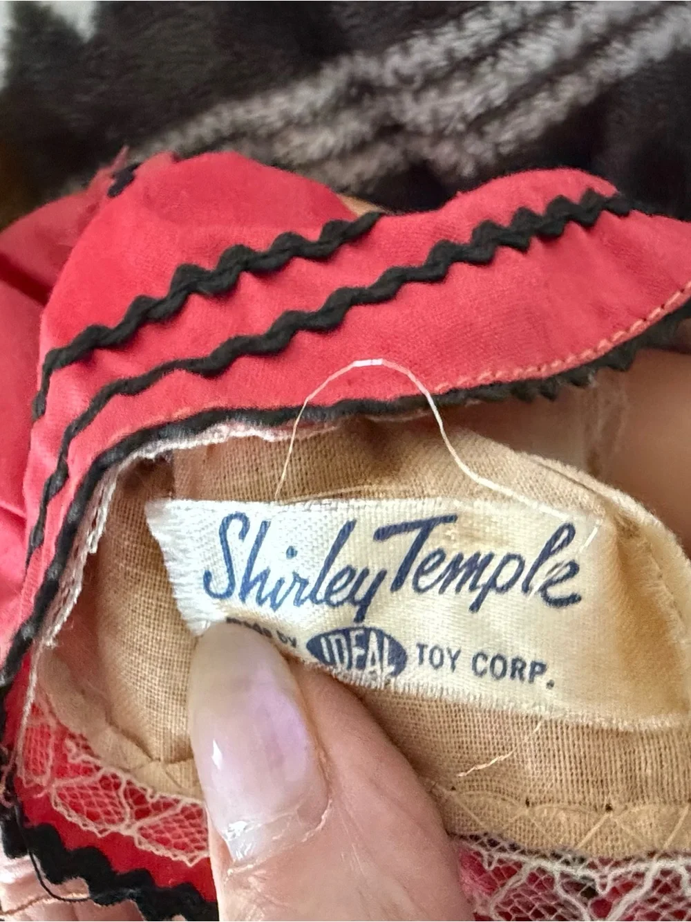 Original vintage 1950s Shirley Temple doll